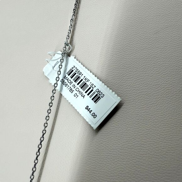 J. Jill Shell Necklace Island Air Pendant Mixed Metal Gold Silver Scallop Ocean - Picture 11 of 14